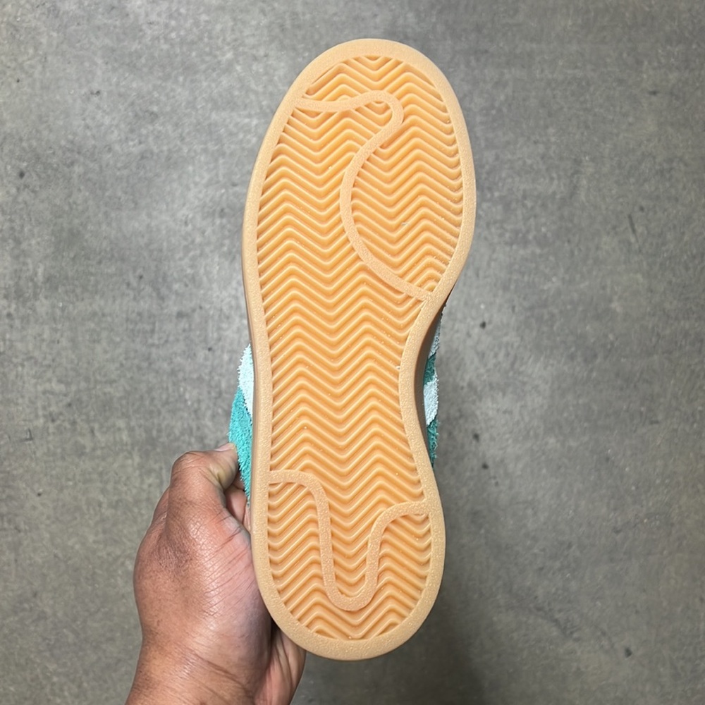 WMNS ADIDAS ORIGINALS
CAMPUS 00s TEAL PURPLE NEON GUM SHOES SNEAKERS WOMAN 7PM - Picture 4 of 9